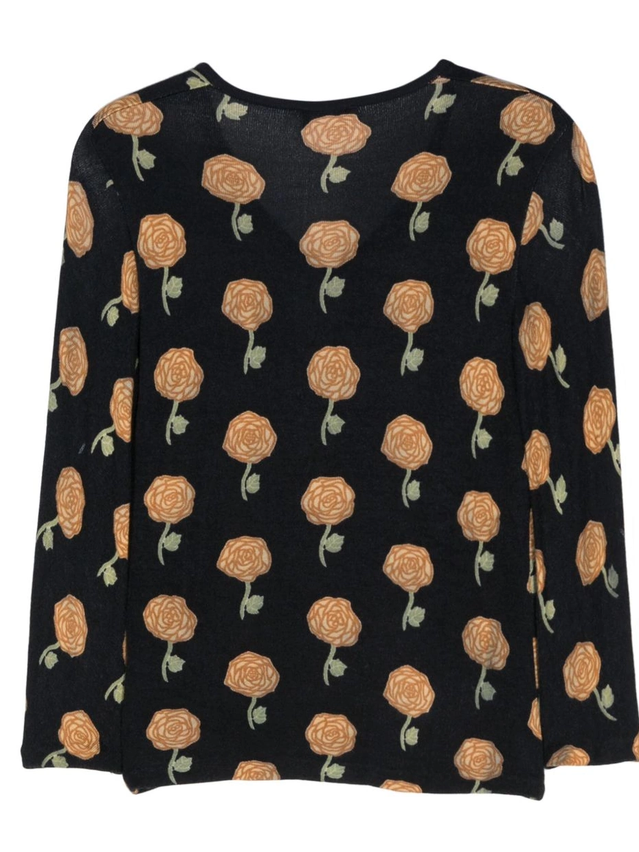 Affordable Versace floral-print 2000s Women jumper 0816